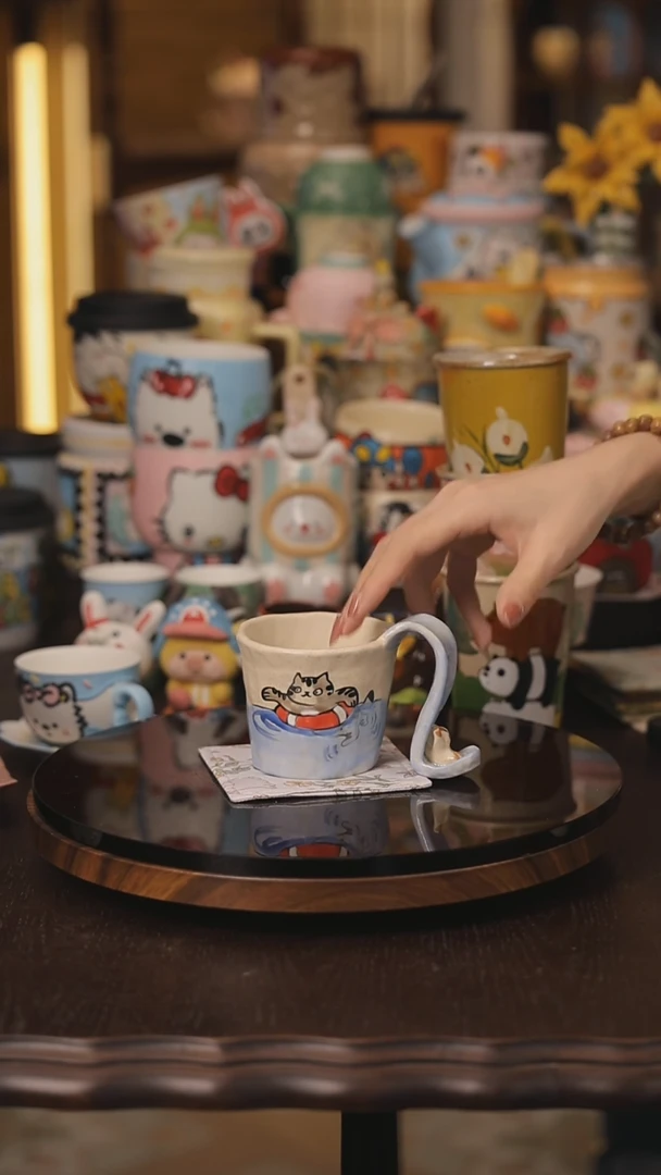 景德镇釉下彩绘设计师款式陶瓷