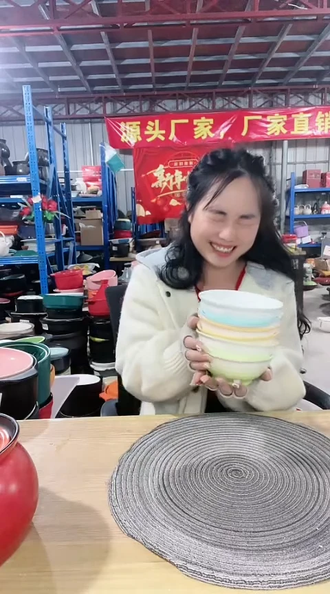 【闪购商品】瑕疵三色碗6个不可明火