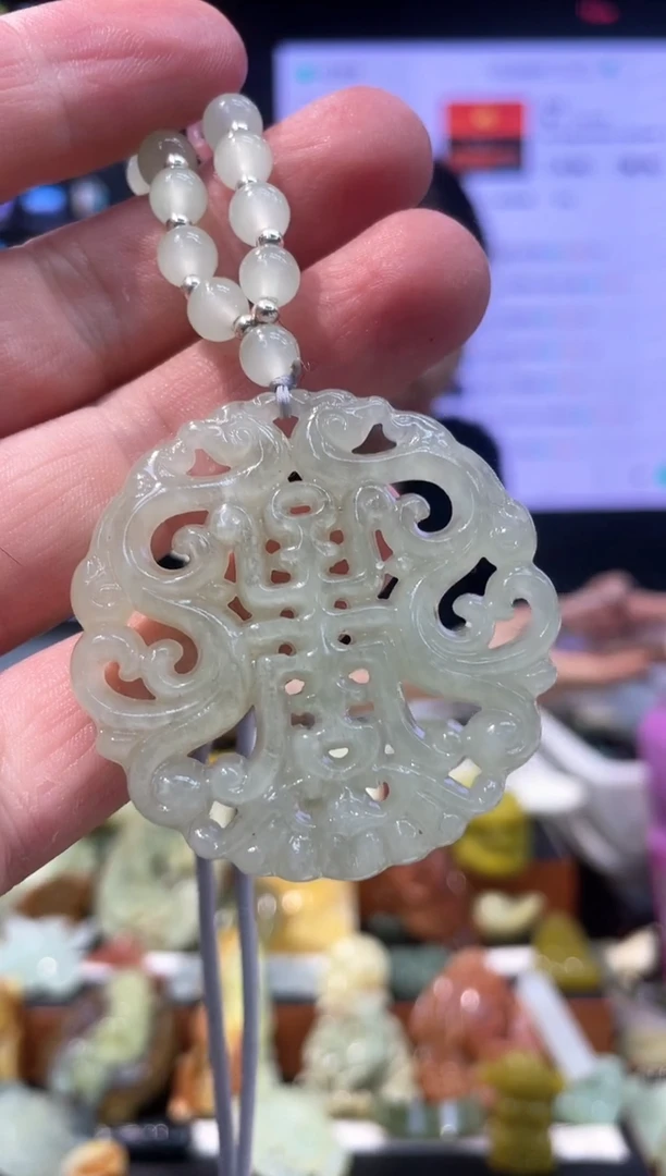 【闪购商品】岫玉吊坠未镶嵌多样性发货*拍一发一