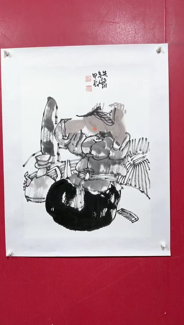 【闪购商品】绘画71刘铁臂绘画作品45*34