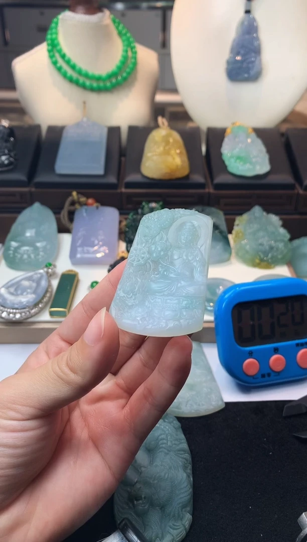 未镶嵌定制翡翠『****』毛货不退不换