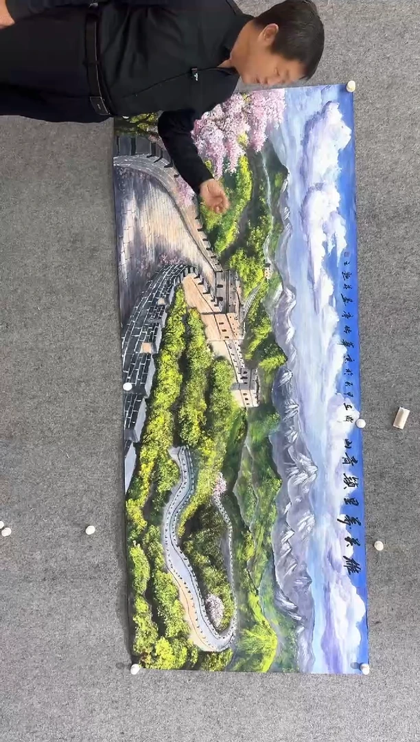 国画张传亭老师的作品3