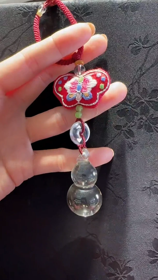 未镶嵌手绳水晶葫芦款多样性发货其一