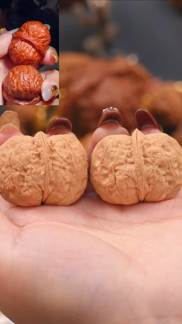 【闪购商品】文玩核桃把件38天启元宝（五彩）