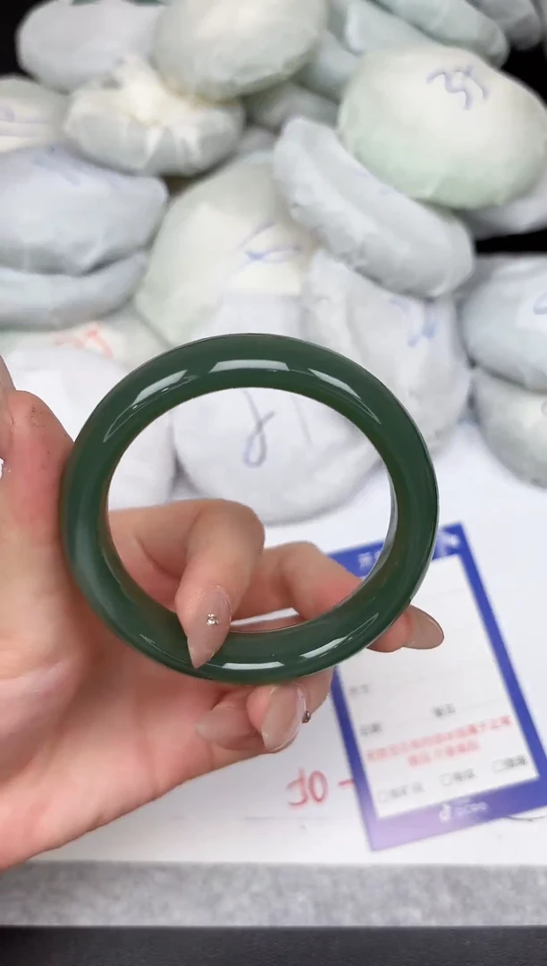 未镶嵌手镯石英质玉177-55-56