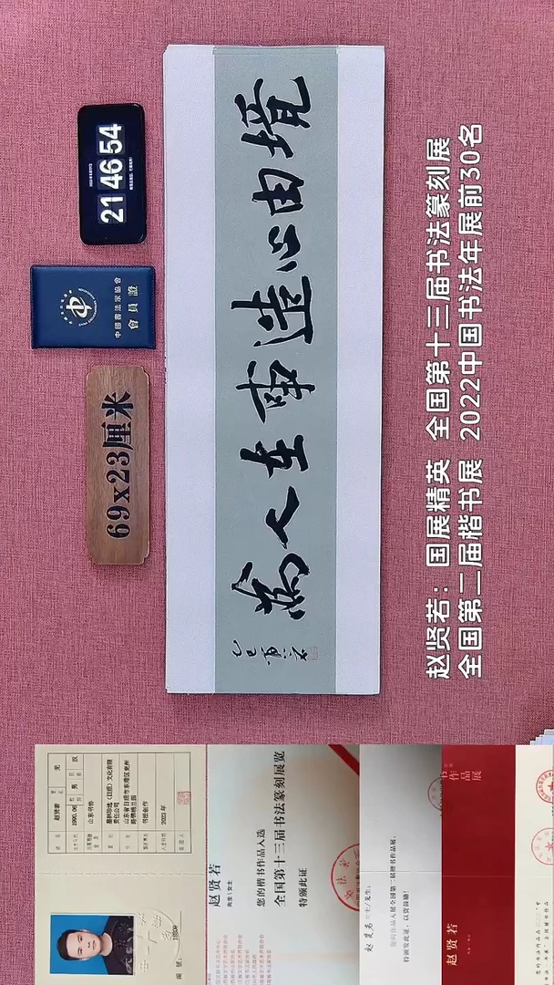 书法255         赵老师书法作品
