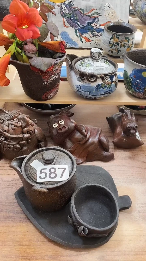 C**️爱砂陶艺手工制作