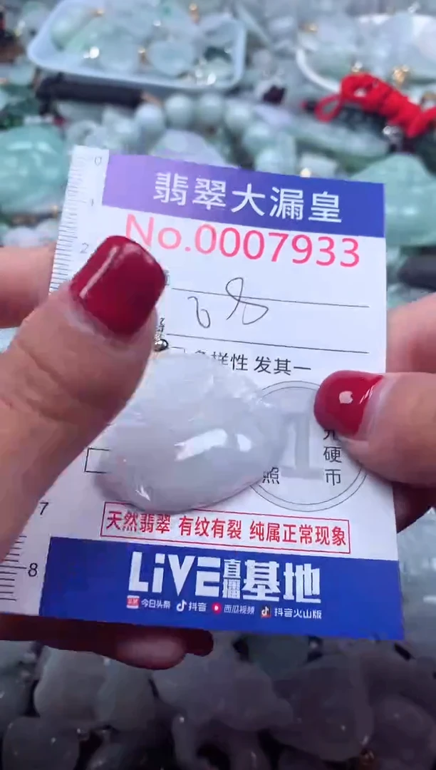 颈饰未镶嵌翡翠7933