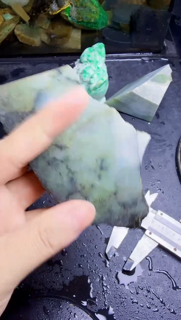 未镶嵌挂件翡翠天然翡翠157