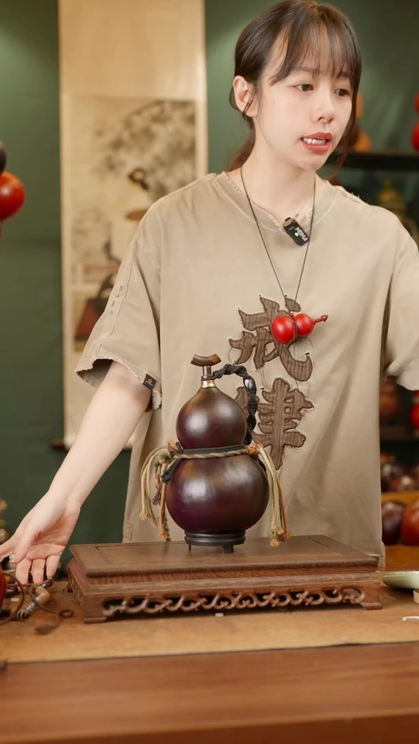 279号精品天然大漆酒葫芦一物一拍~