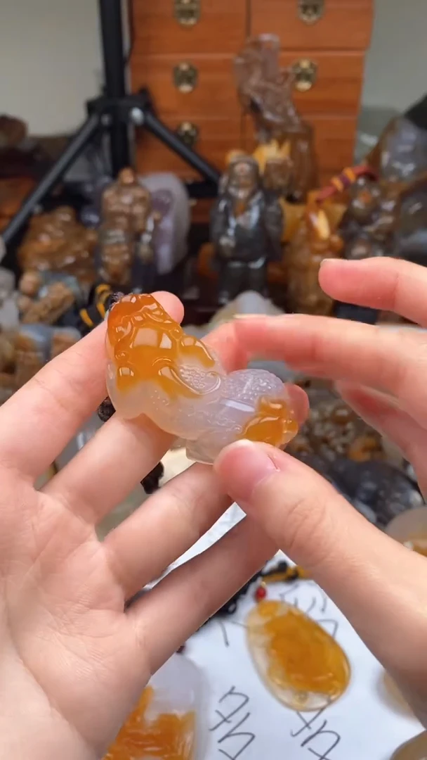 【闪购商品】玛瑙/玉髓颈饰未镶嵌AA