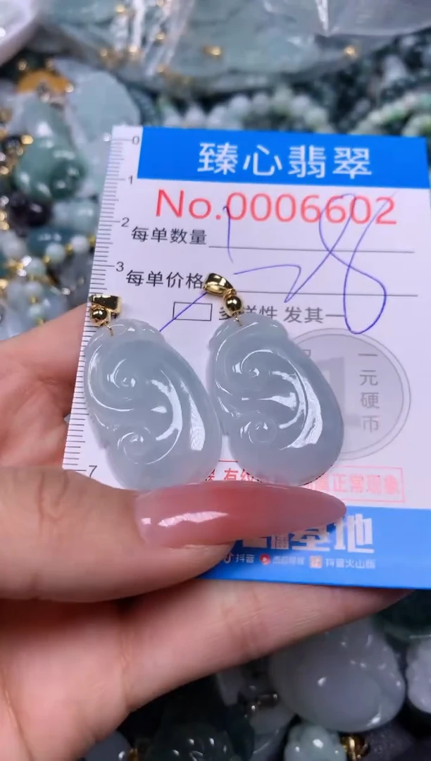 【闪购商品】翡翠颈饰未镶嵌含绳0006602