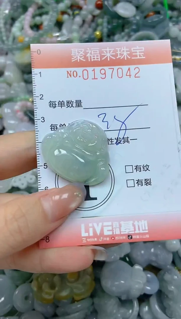 翡翠未镶嵌颈饰闪购0197042