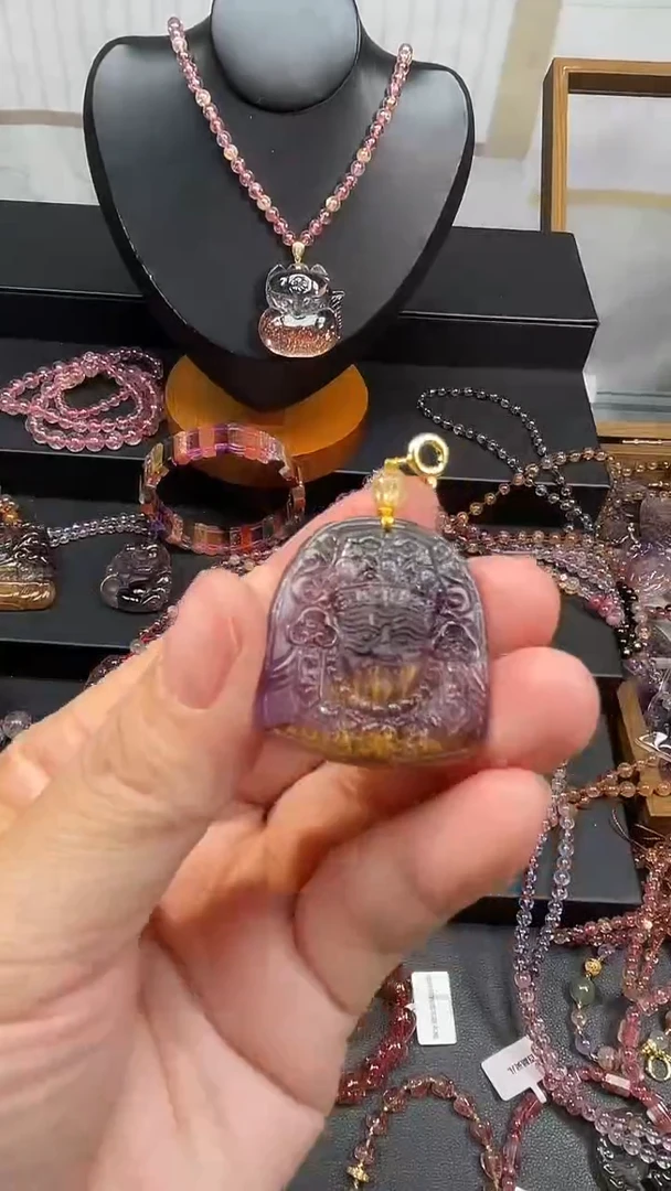 未镶嵌颈饰水晶【百晶灵儿】定制款