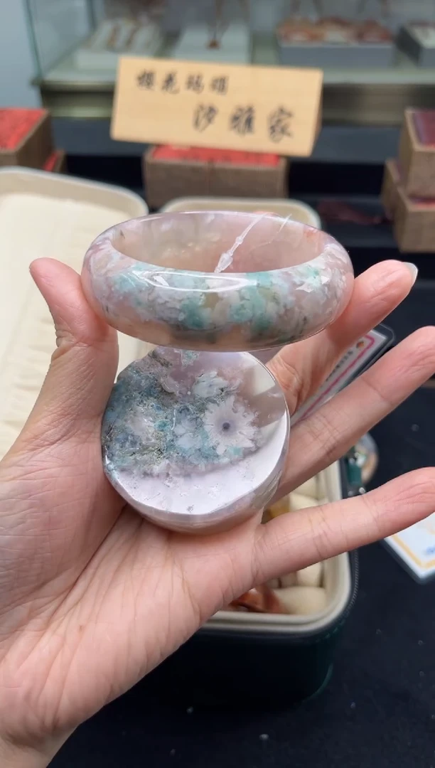 未镶嵌手镯石英质玉58圈口（赠品镯心）S987241