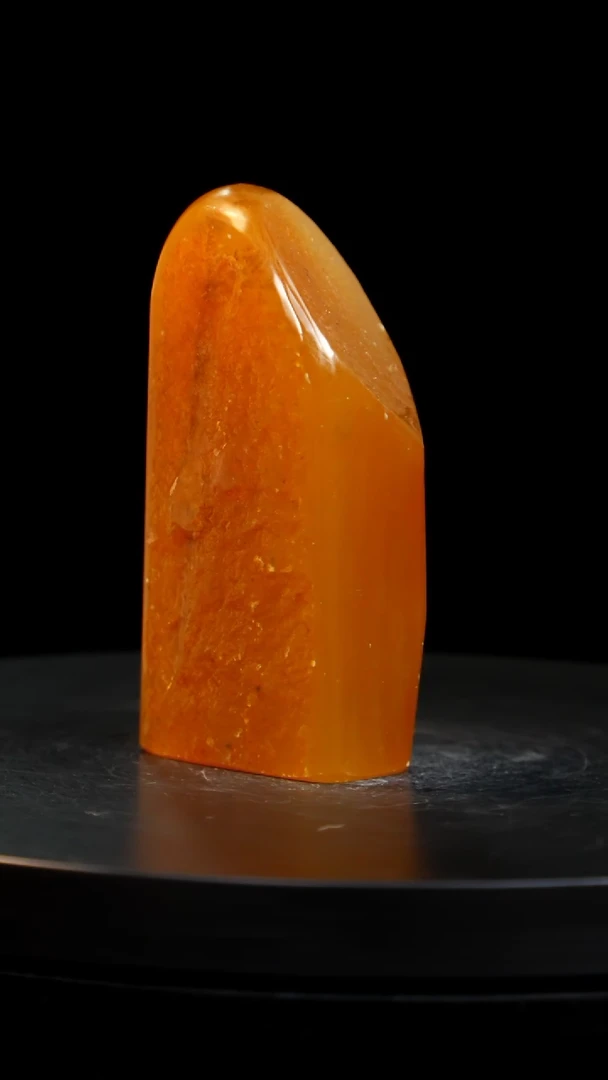 田黄石玻璃冻印章印章印章