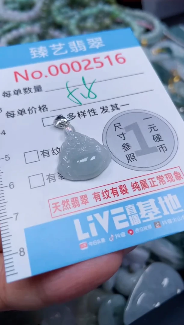 颈饰未镶嵌翡翠2516