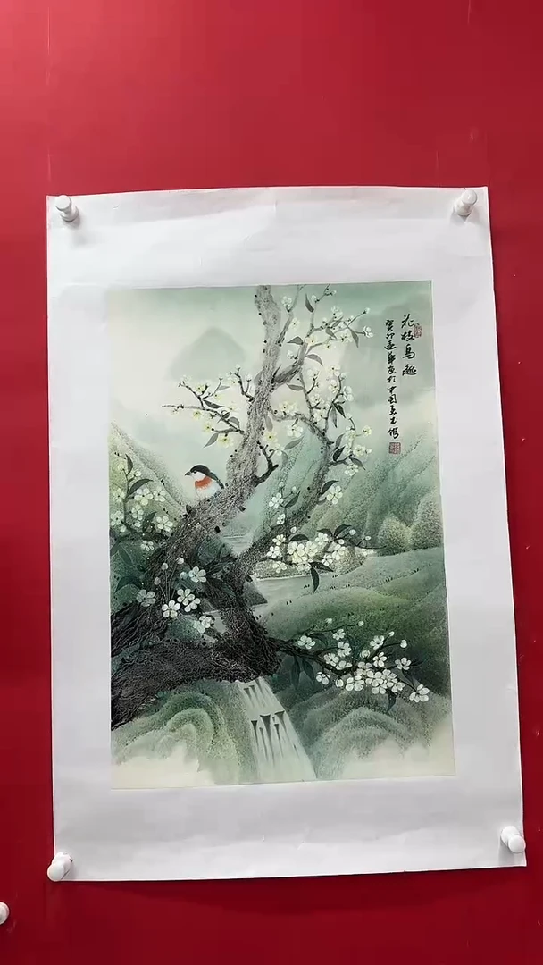 国画作家陆远华纯手绘国画