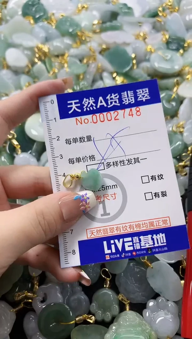 颈饰未镶嵌翡翠天然A货翡翠