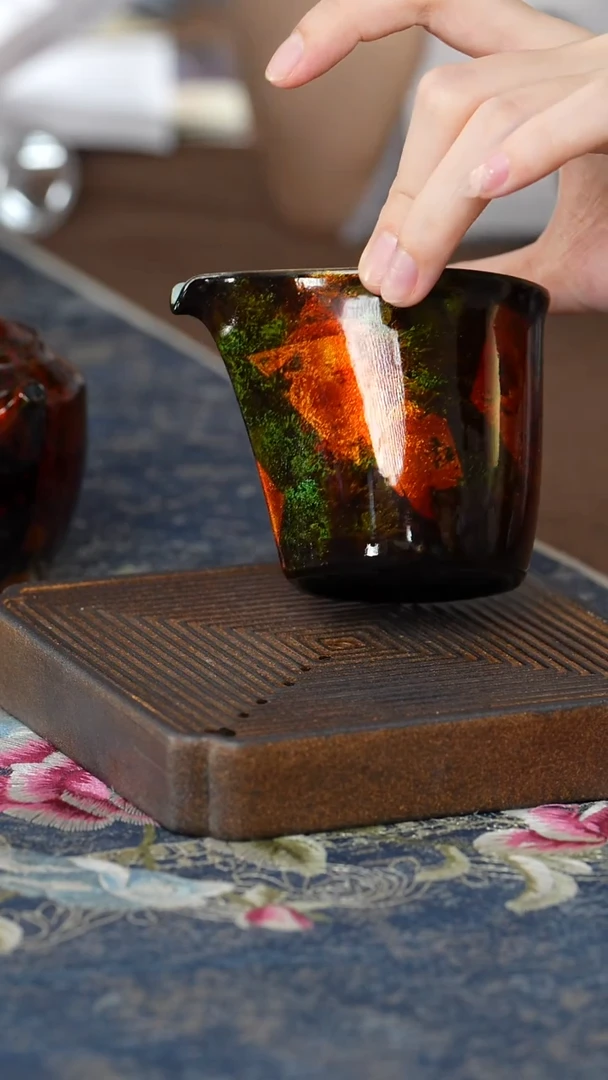 大漆公道杯大漆公道杯