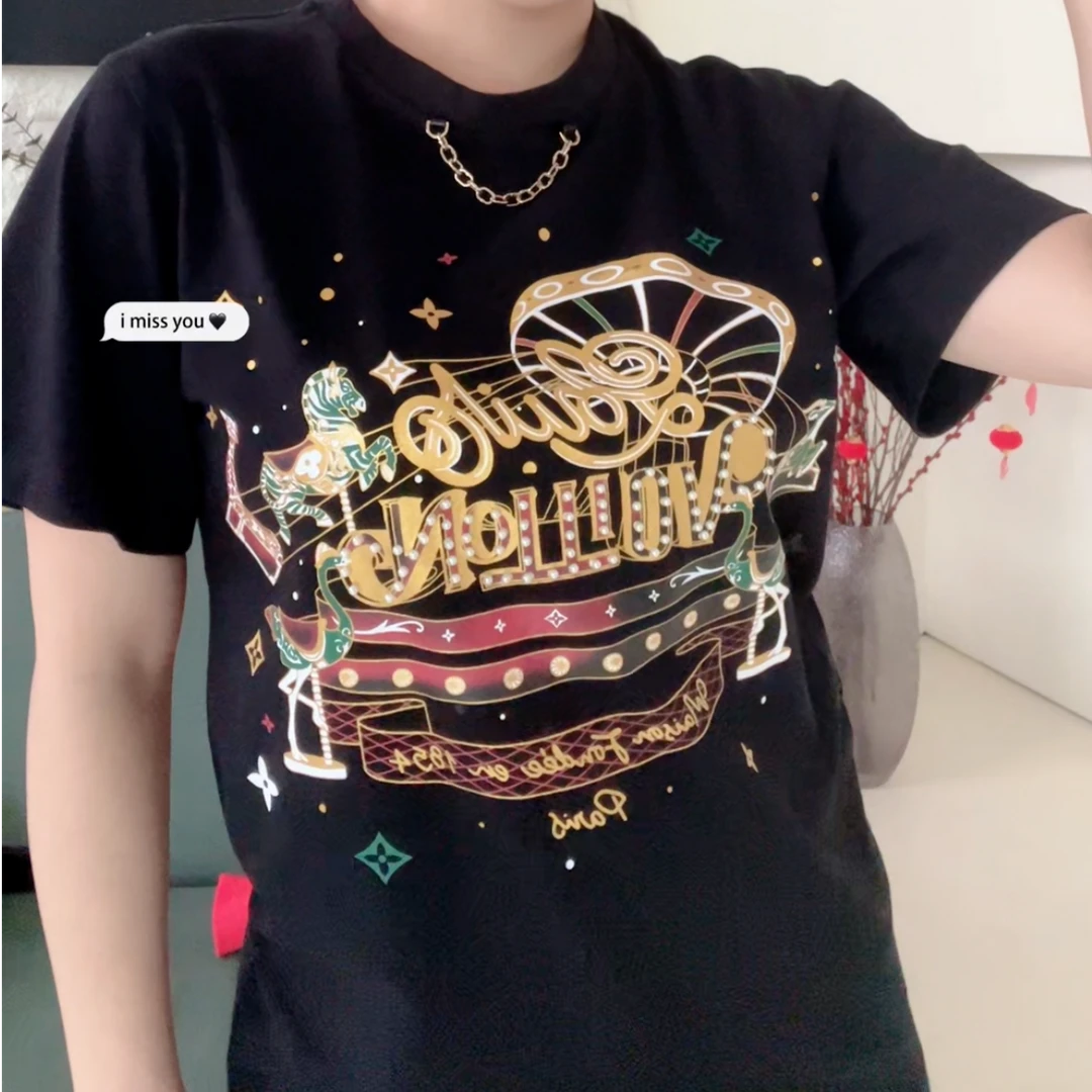 ‘’游乐园‘’时尚休闲T恤潮流