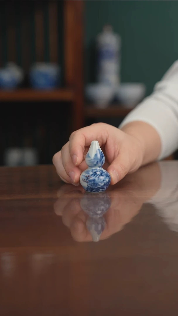 景琳藏 山水葫芦香插