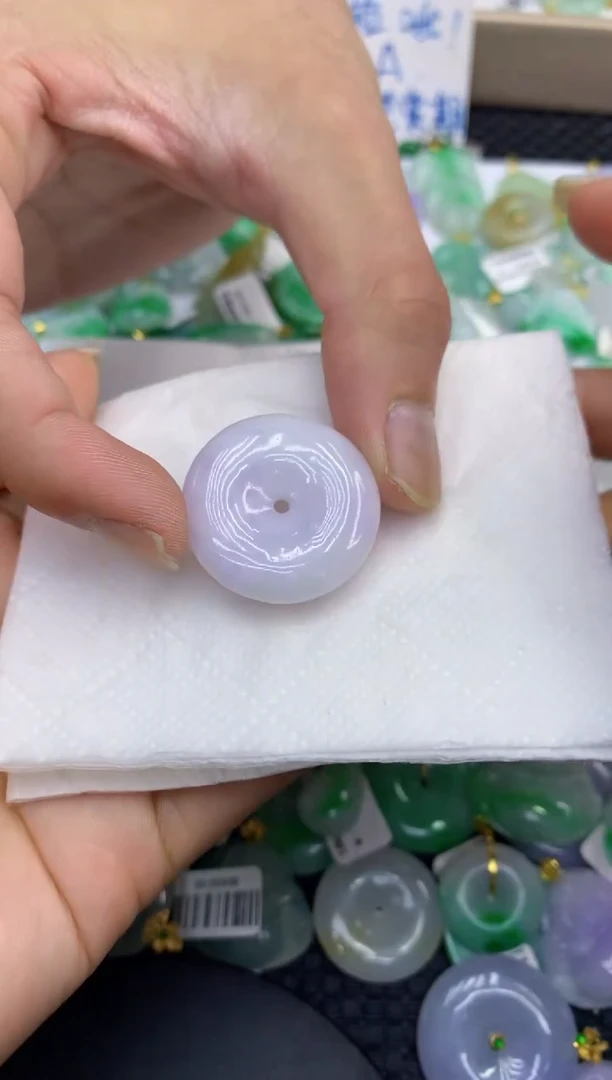 颈饰未镶嵌翡翠天然缅甸A货翡翠