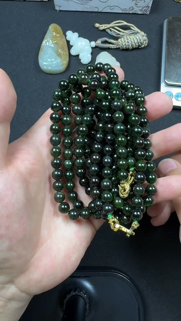 颈饰未镶嵌和田玉多样性发货，拍一发一