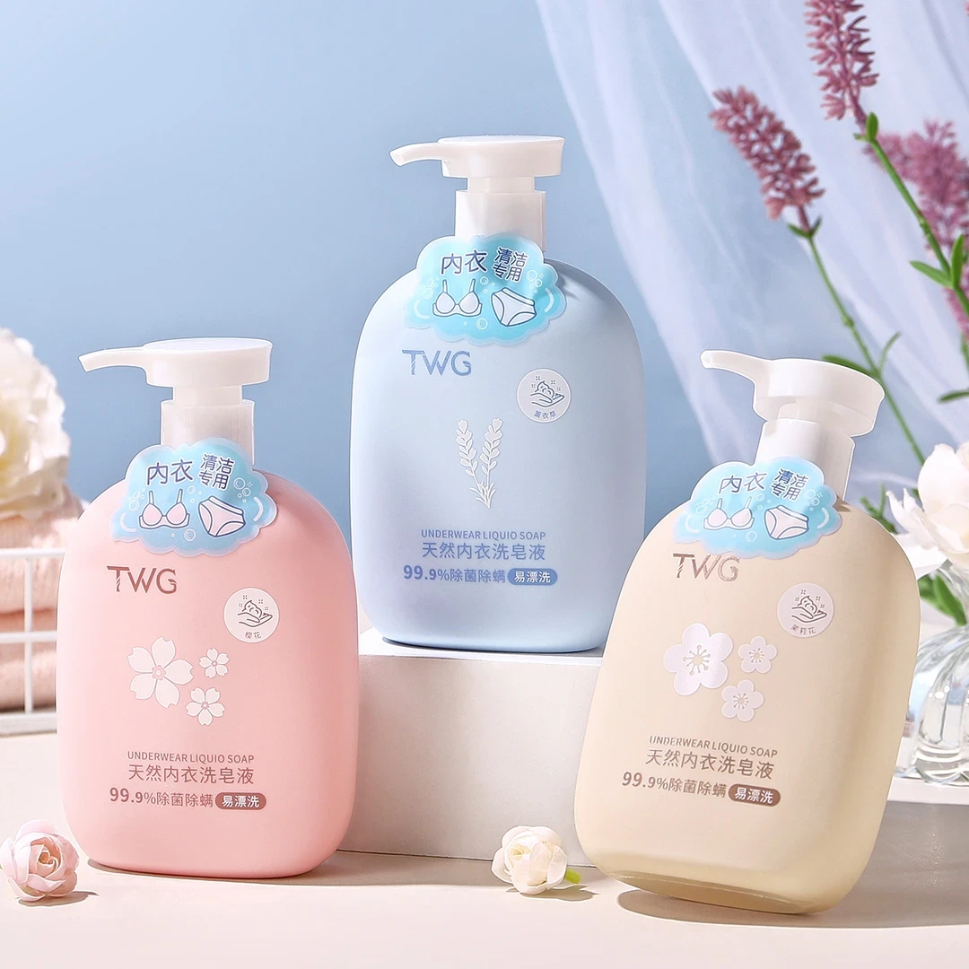 内衣洗衣液洗内裤专用液女士洗衣液去血渍黄渍除菌抗菌除螨留香久