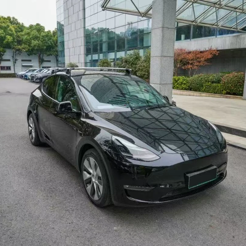 Model Y 实车安装Yakima Whispbar车顶架 Through Bar 贯穿式横杆