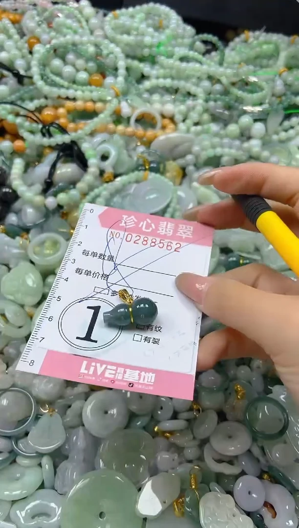 翡翠未镶嵌颈饰闪购0288562