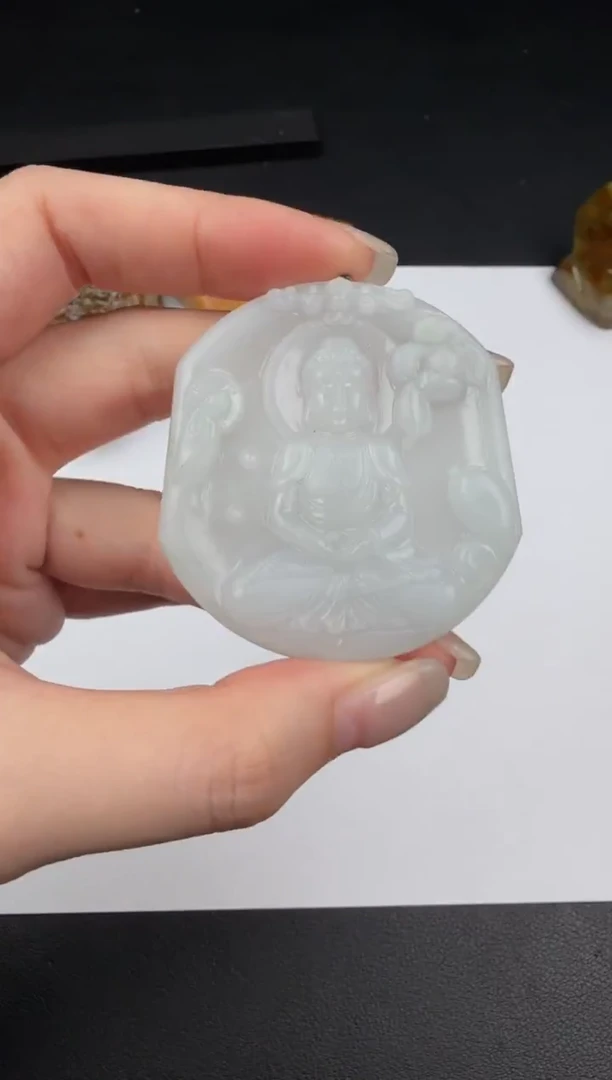 未镶嵌定制翡翠翡翠饰品-11 毛货