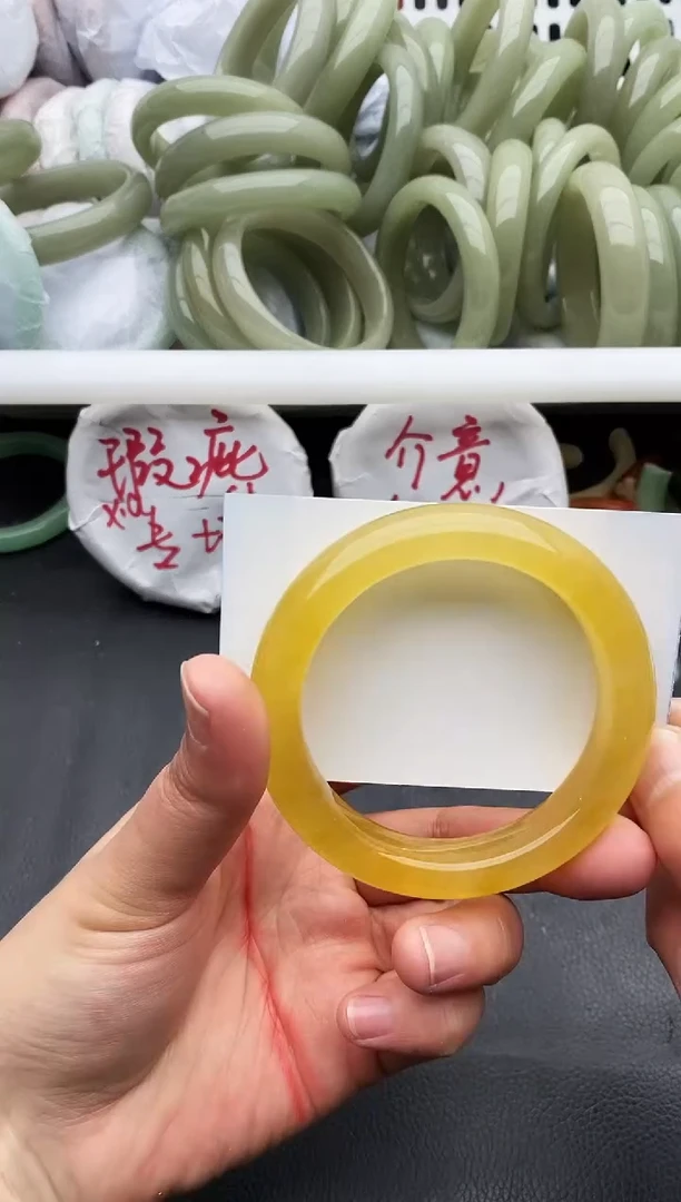 未镶嵌手镯石英质玉511+54.5