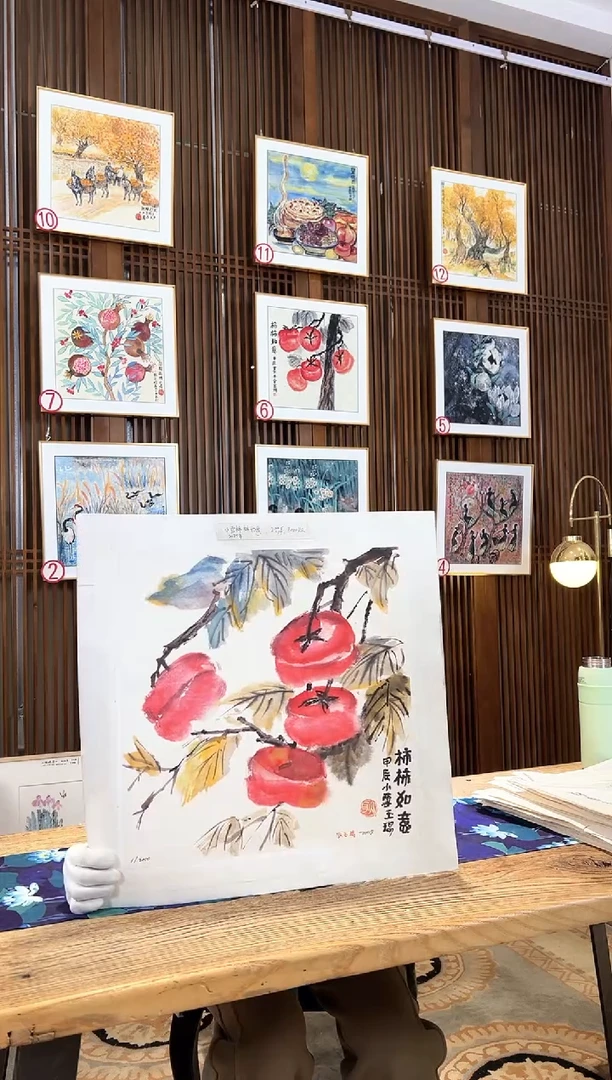 版画版画耿玉琨名章限量版画S
