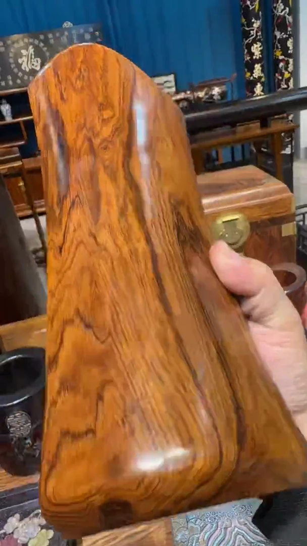 木颈椎枕纹理不一默认发货