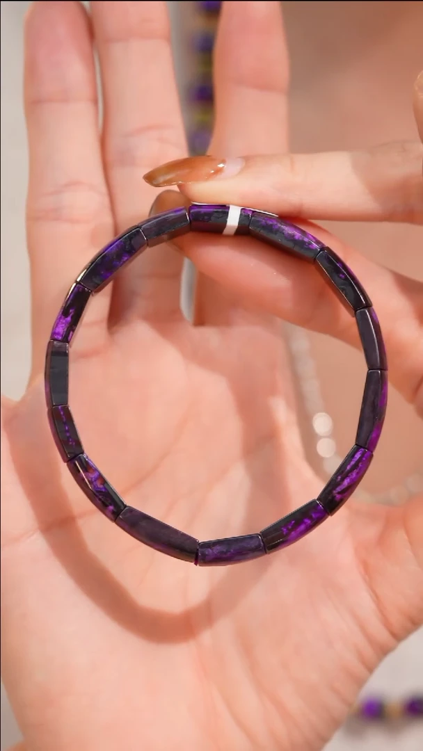 【闪购商品】苏纪石（舒俱来）手链未镶嵌AZB4013红丝绒手牌（微瑕）