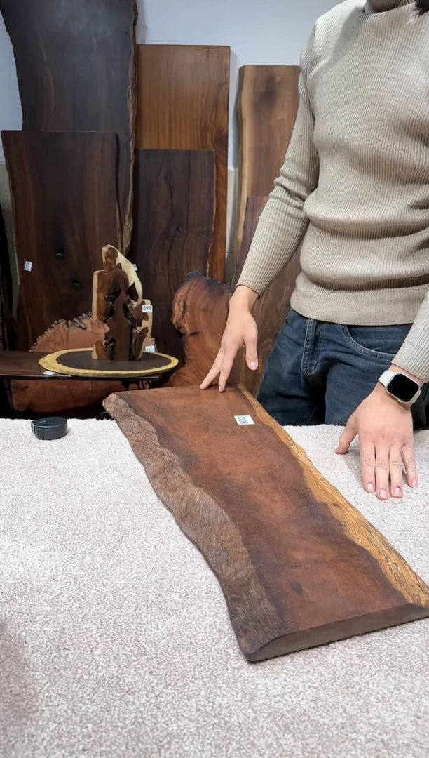 【闪购商品】风车木（黑檀木）尺寸70*28*2.3编号300