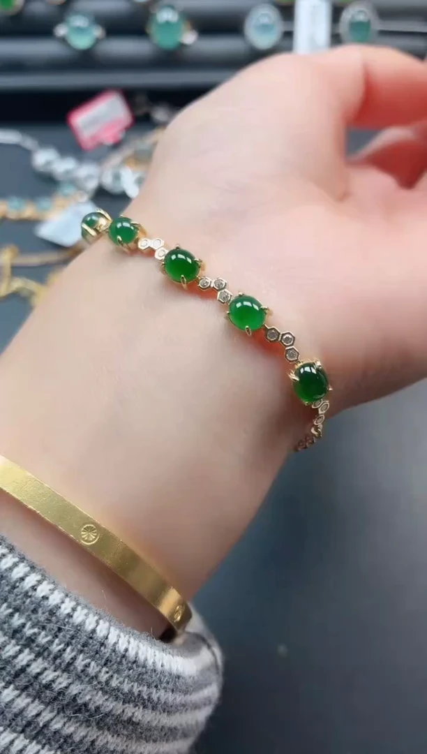 银S925镶嵌戒指翡翠111111