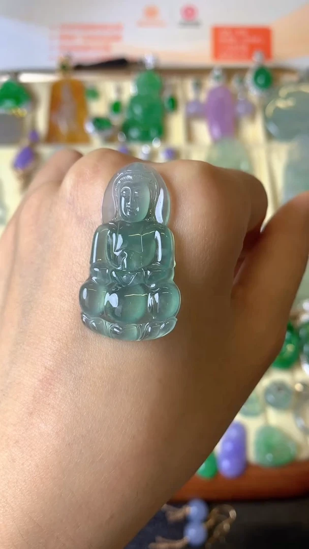 【闪购商品】定制翡翠未镶嵌1裸玉（客户意向镶嵌）