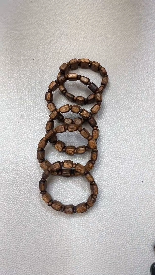 【闪购商品】沉香手串棋楠九五沉红金猊手牌随型单圈多样性发其一