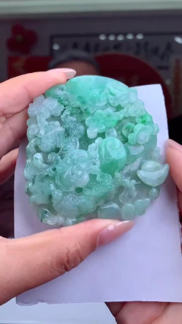 【闪购商品】定制翡翠未镶嵌天然A货翡翠（拍一发一)