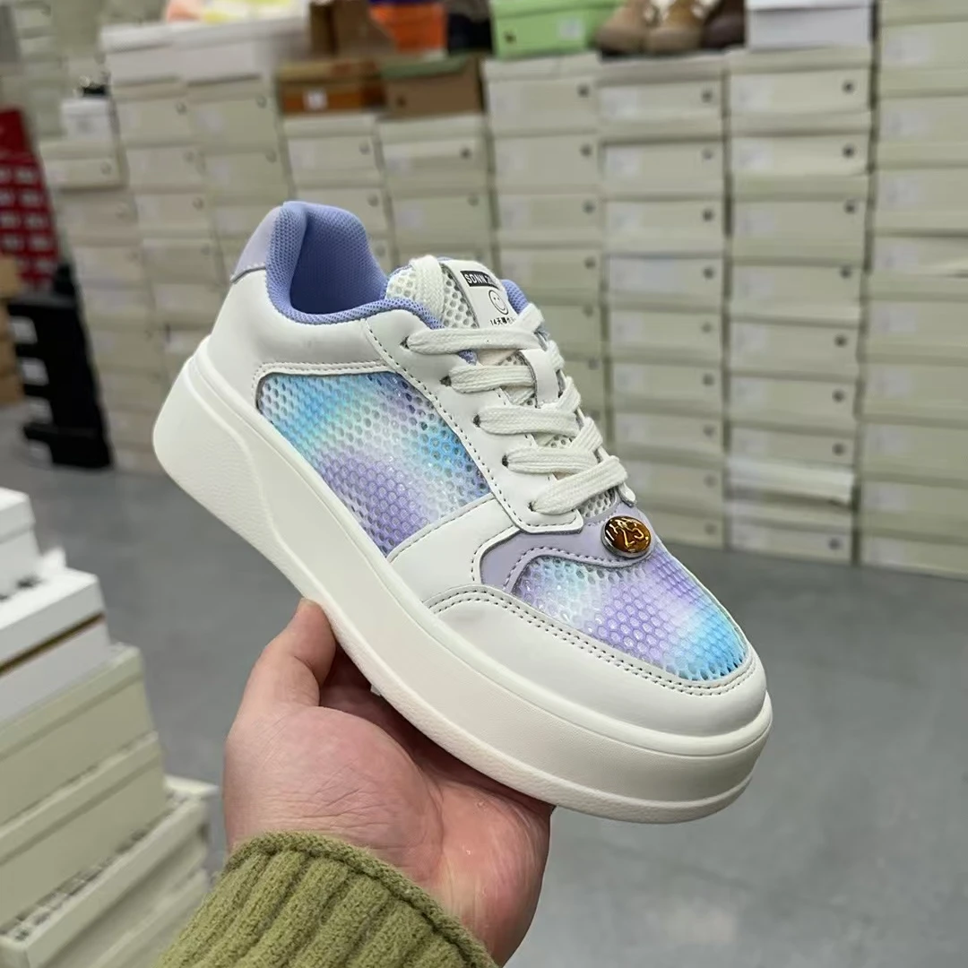 2025新款高货小白鞋百搭欧洲站厚底休闲板鞋女鞋 14545