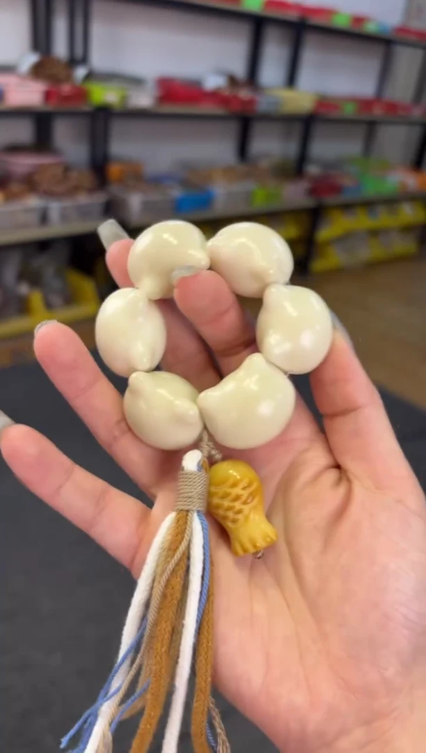 【闪购商品】菩提根/象牙果吊坠  2.2象牙果猫头鱼饼手捻