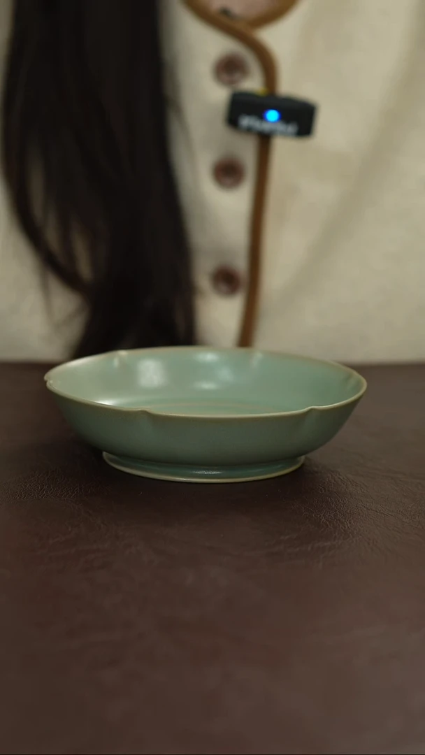 摆件陶原矿原釉汝宋汝瓷