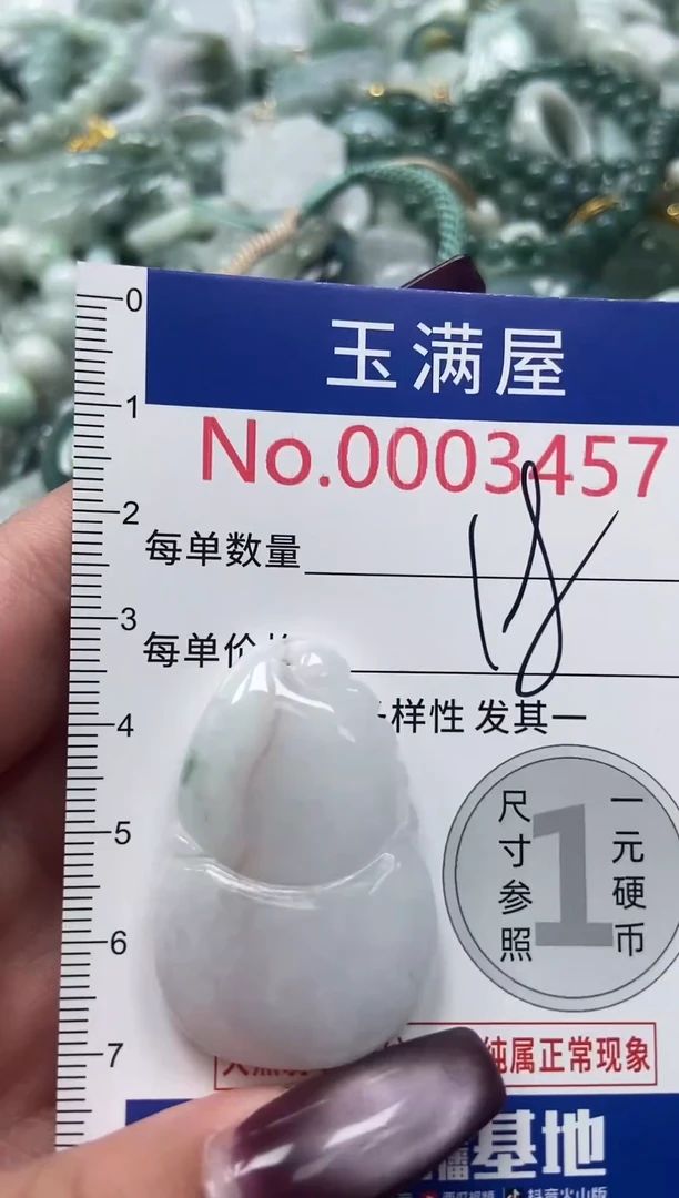 颈饰未镶嵌翡翠3457