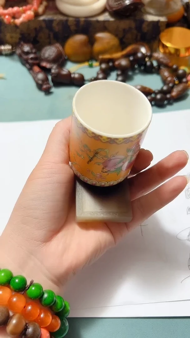 瓷片陶瓷杯子3245