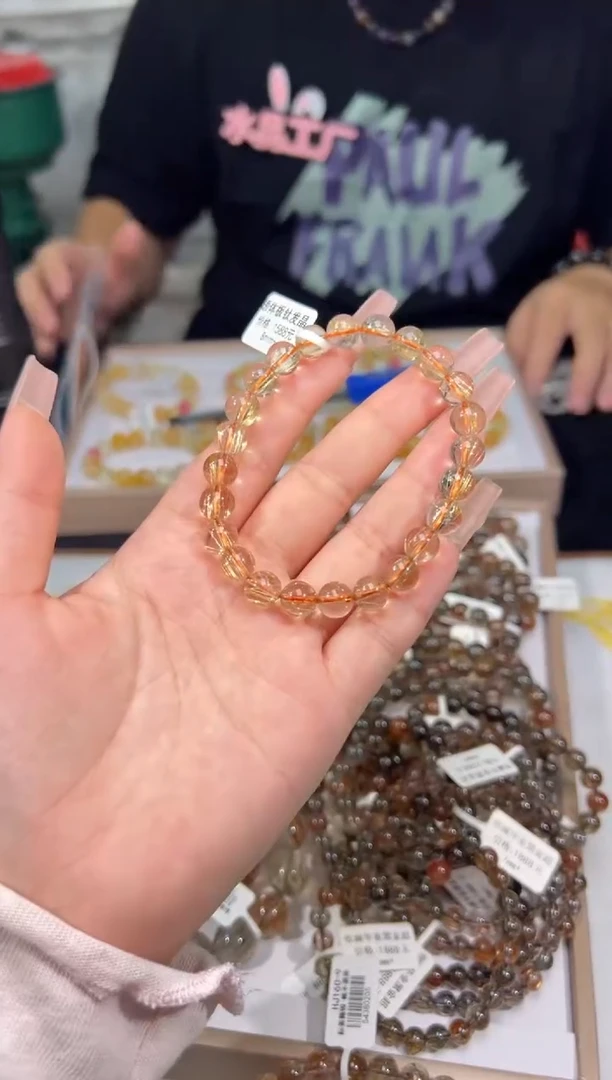 未镶嵌手串水晶天然钛金8多样性发其一