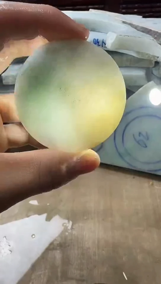 裸石翡翠天然翡翠A货花318