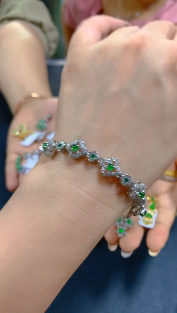 未镶嵌手链翡翠0129766831多样性发一