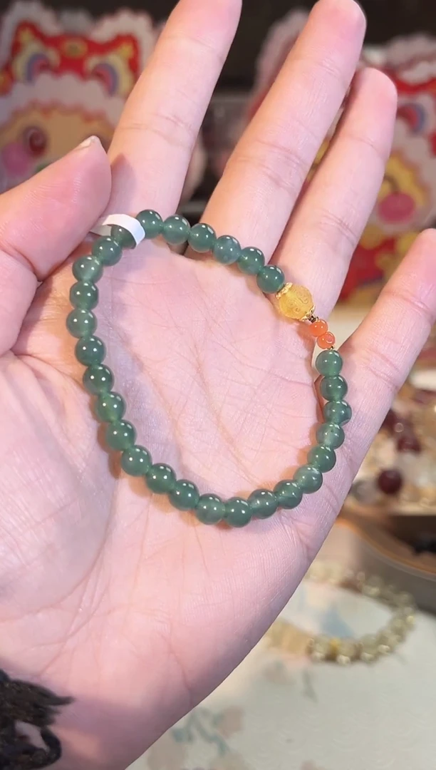 【闪购商品】翡翠手链未镶嵌Q818手串
